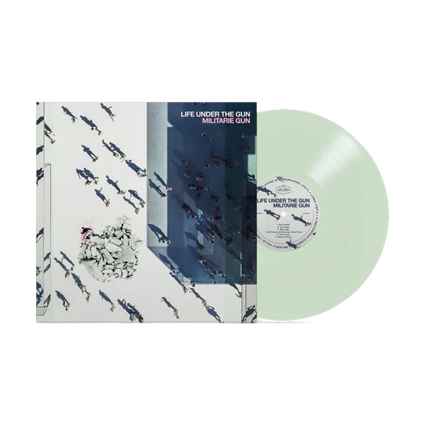 LIFE UNDER THE GUN - COKE BOTTLE CLEAR VINYL
