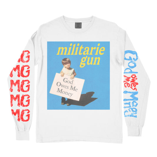 GOMM BOY - WHITE LONGSLEEVE