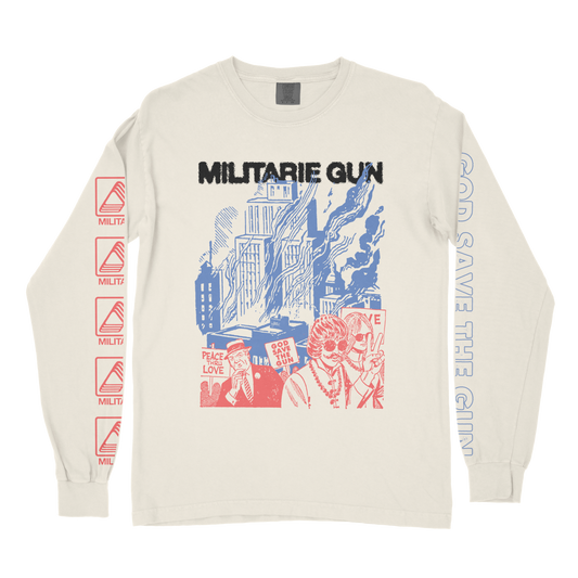 GOD SAVE THE GUN - IVORY LONGSLEEVE